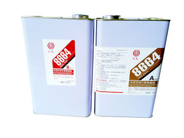Fast curing two components PU glue adhesive HT8864 for large area and strong bonding