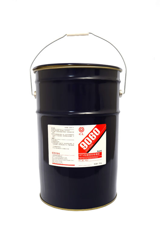 9060S Industrial Adhesive Glue , Black Silicone Adhesive for cure and durable adhesion