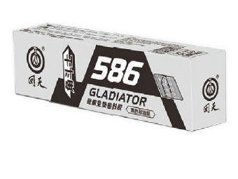586 Black Gladiators Silicone Gasket Maker 55g for auto gasket , netural curing
