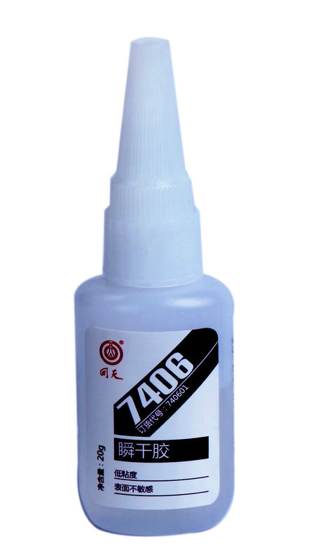 HT 7406 Cyanoacrylate Adhesives , high industrial standards OEM cyanoacrylate instant glue