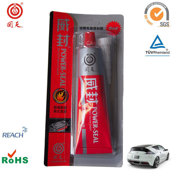 High temp red rtv silicone gasket maker for gasket sealing / red rtv silicone adhesive