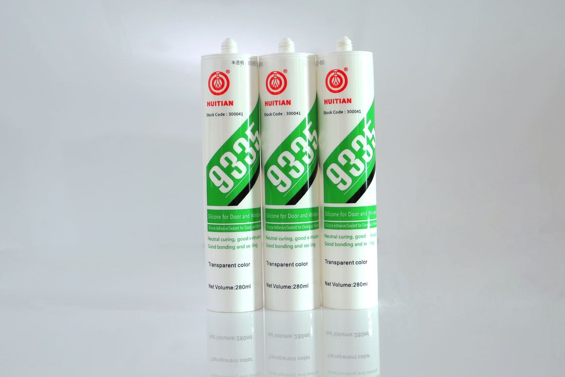 Weather Proof Neutral Silicone Sealant For Doors And Windows 300ml / 590ml
